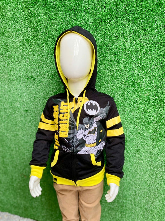 Suéter sudadera hoodie negra Batman niño 78748912