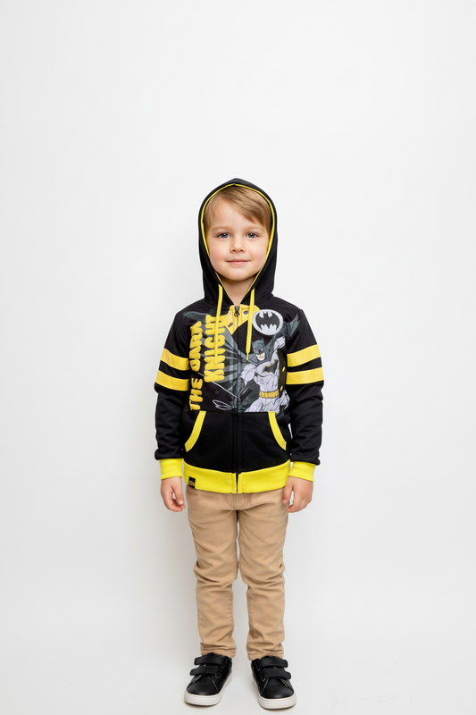 Suéter sudadera hoodie negra Batman niño C1-BA-109N 590490