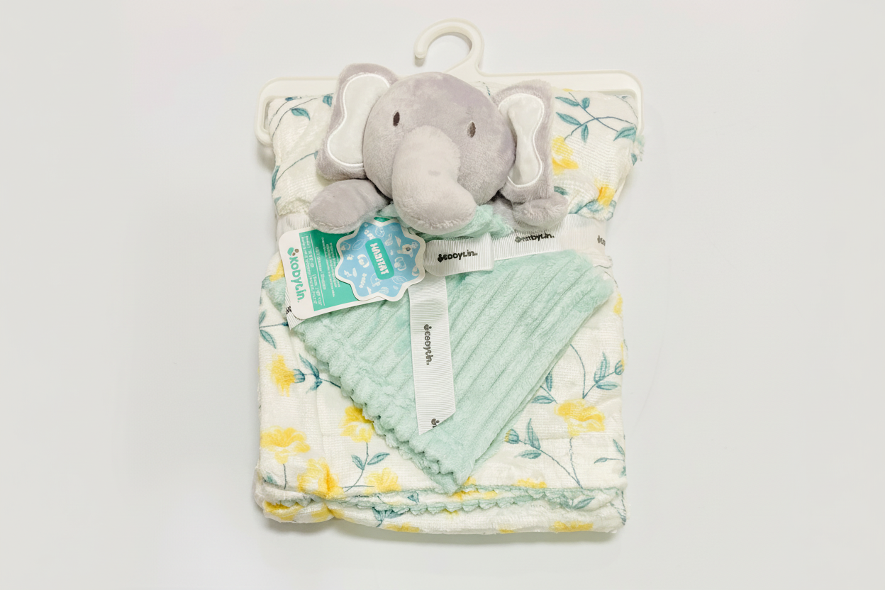 Sabana Cobija blanca apego elegante kobytin bebe niño