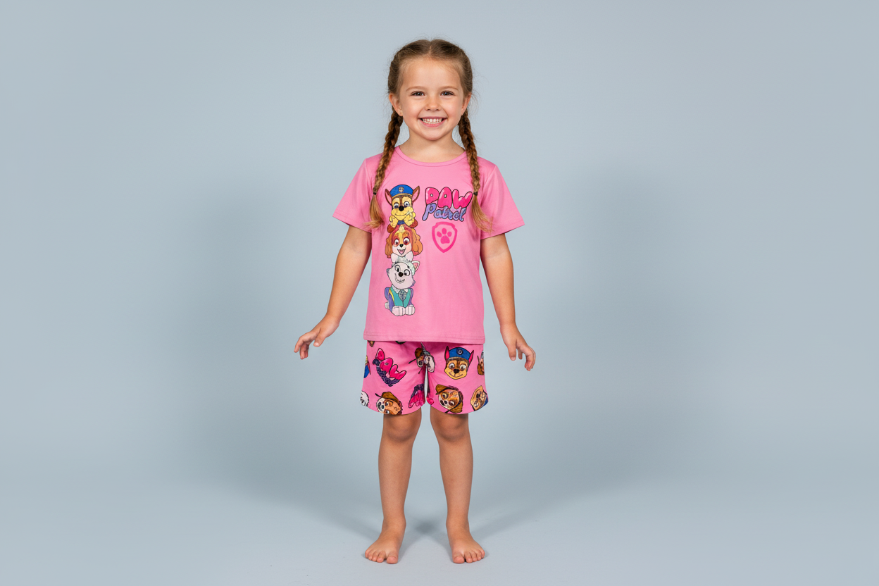 Set 2 Piezas Paw Patrol niña pijama 26568176