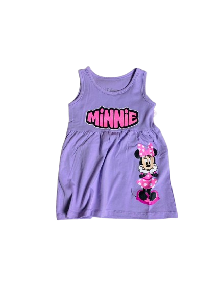 Vestido morado Minnie Disney bebe niña