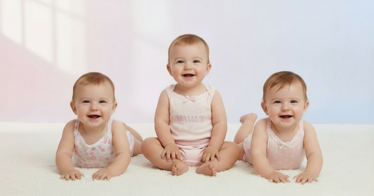 Set 3 mamelucos gafas de sol bebe niña rosado Tinytots AP15180