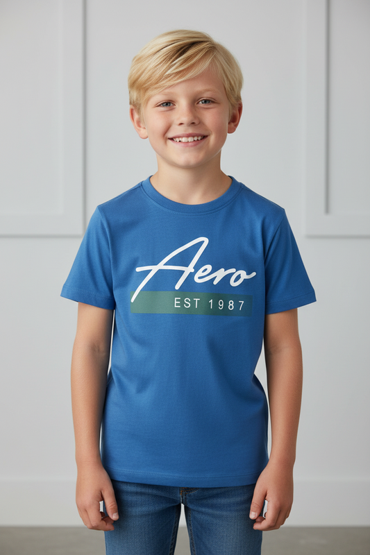 Camisa azul niño Aeropostale AYB49662CG