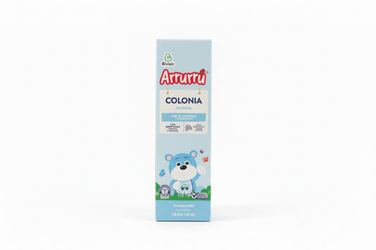 Locion Bebe niña niño Colonia Original Arrurú 220ml