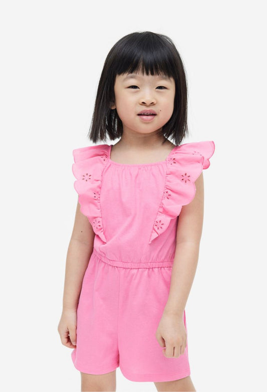 Jumper romper Jumpsuit rosado H&M Overall niña