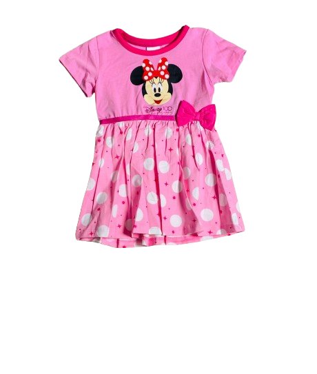 Vestido rosado Minnie Disney bebe niña D10-MI-1288B promo 3x1000 490445