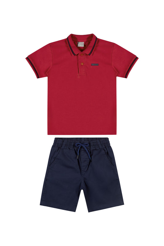 Set 2 piezas quimbykids Niño short y camisa 34274-191763