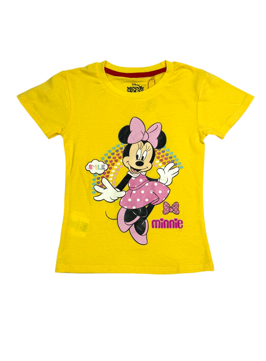 Camisa amarilla niña Minnie Disney MM-2588