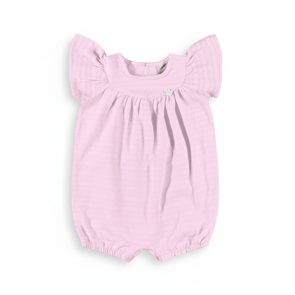 Mameluco overall rosado bebe niña quimby 34125-132802 promo 2x1000