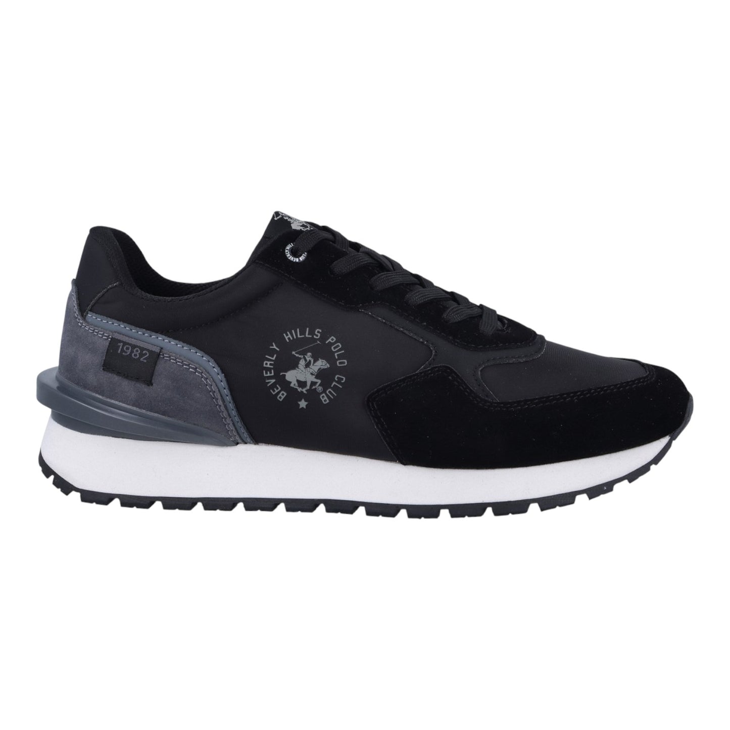 Tenis Polo Club negro Hombre BADBOY-BL-M6-A