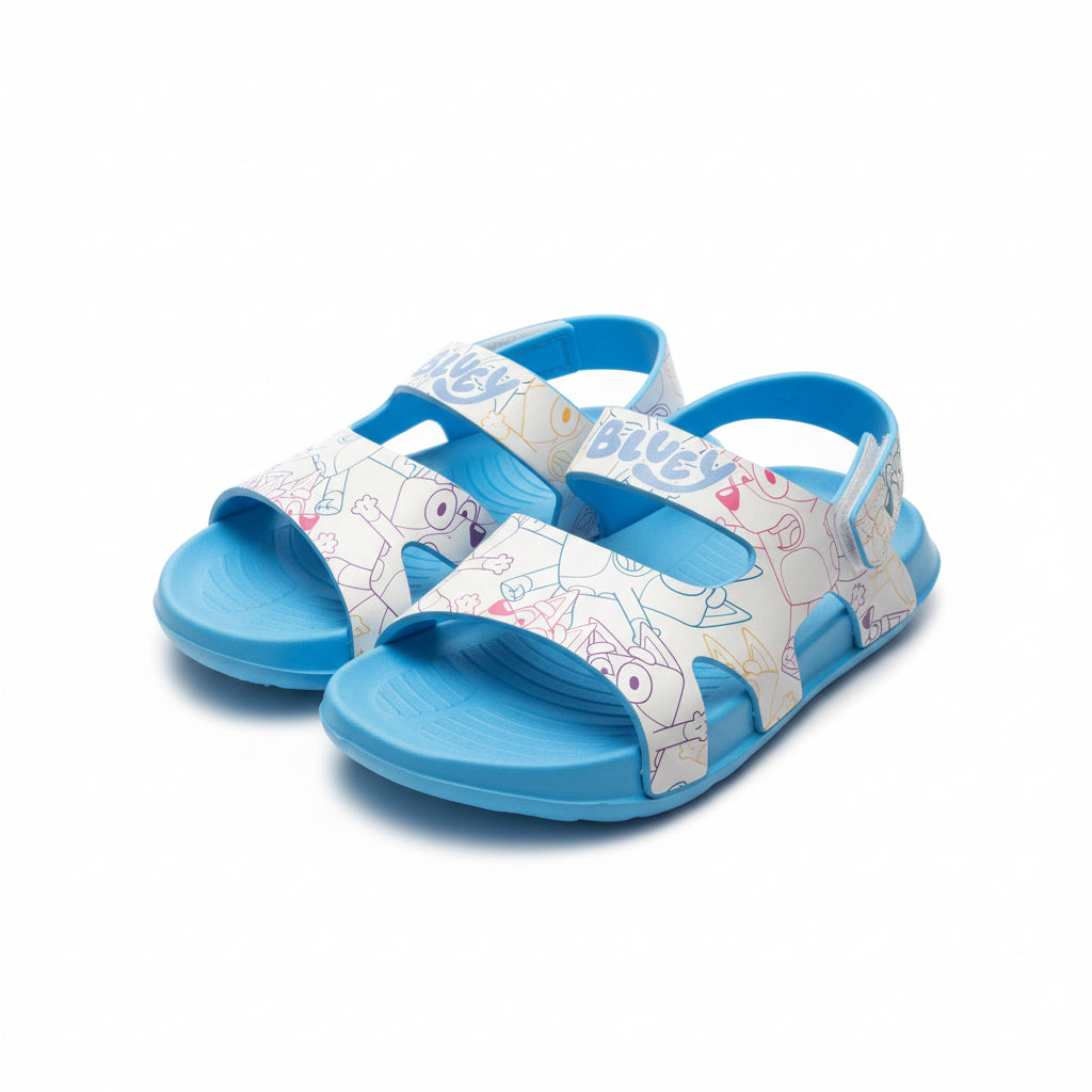 Sandalias crocs azul celeste niña Bluey D8-BLU-Z153D 390345