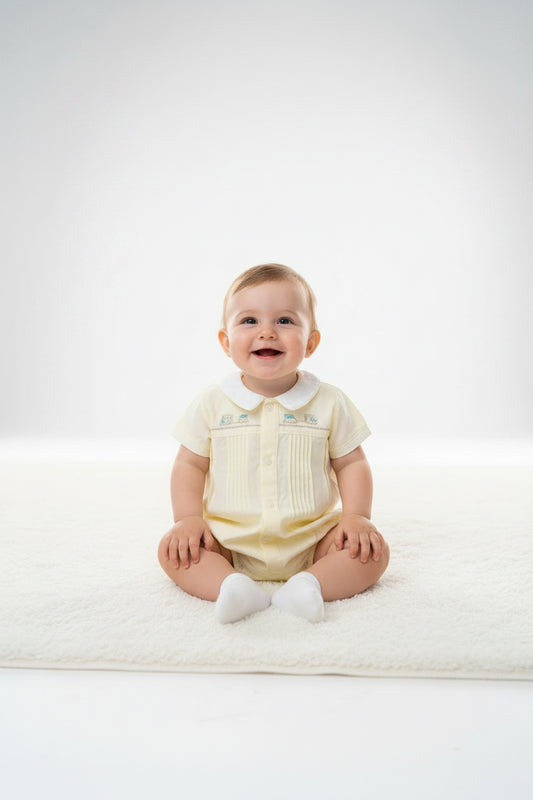 Mameluco amarillo bebe niño 51503
