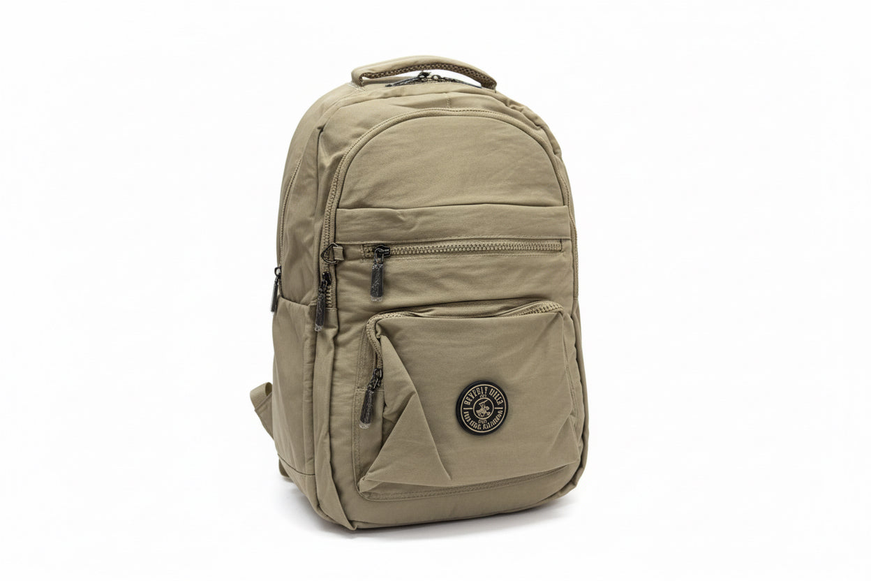 Mochila beige niño niña adulto polo WRINKLE-BP6 1090990