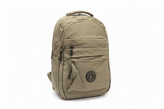 Mochila beige niño niña adulto polo WRINKLE-BP6 1090990