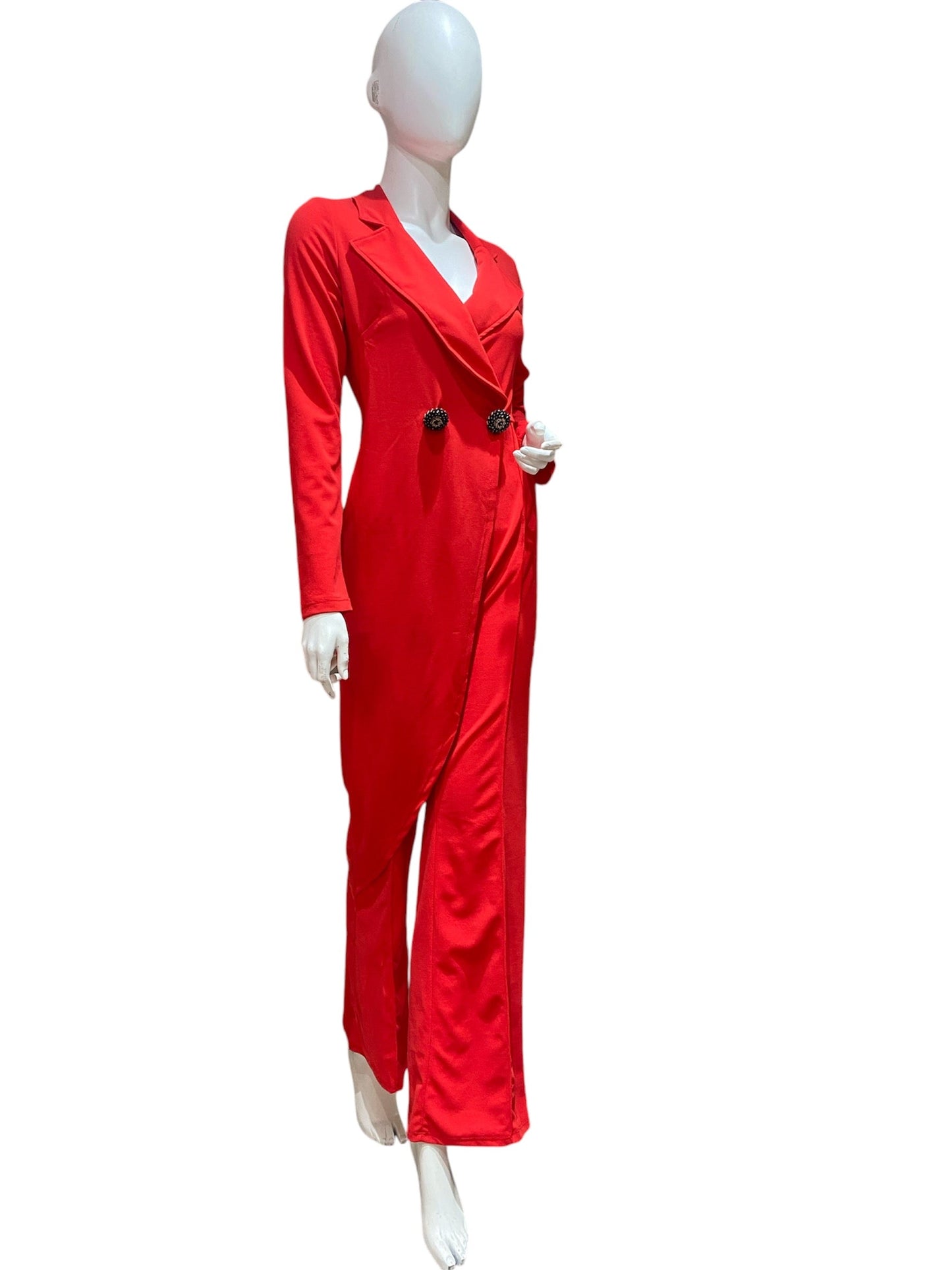 Jumpsuit rojo S-XL IN13-2601 790575
