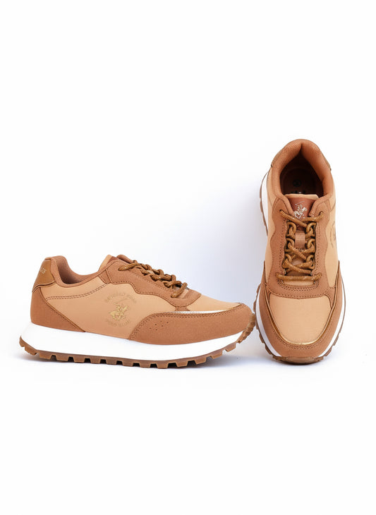 Tenis polo club adulto mujer café MURANO-BR-W6-B