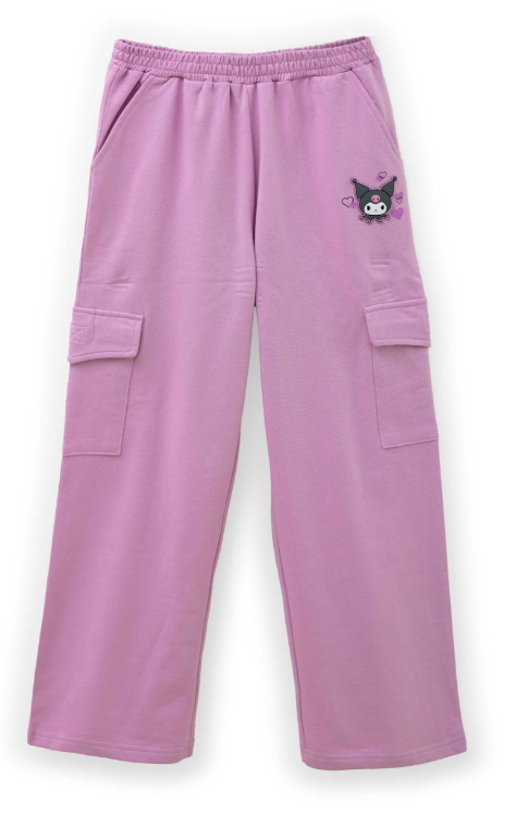 Buzo pantalon deportivo Kuromi morado niña St Jacks 2150008801