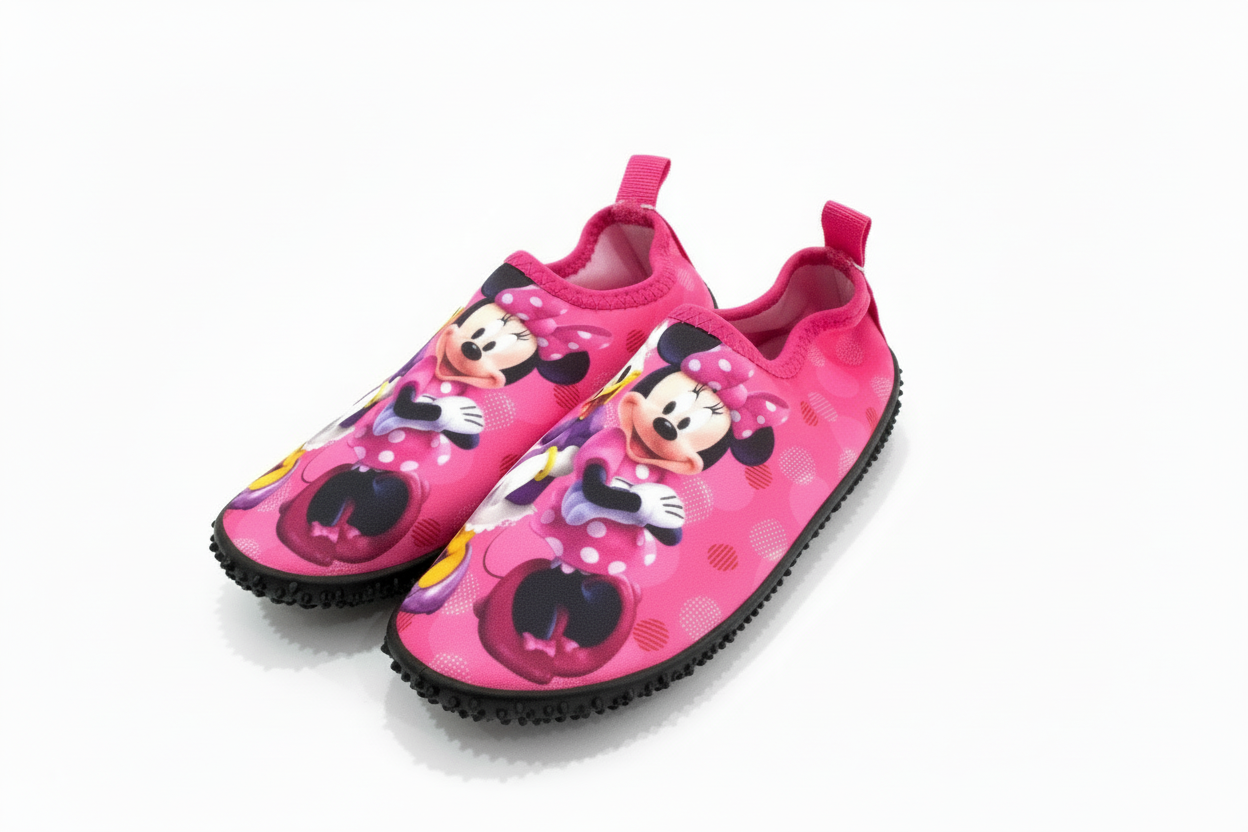 Sandalias de baño rosadas bebe y niña Minnie & Daisy D8-MI-Z157D water shoes