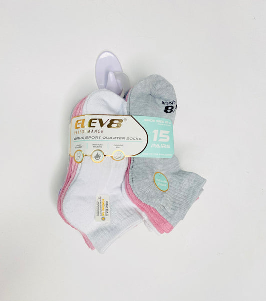 Set 15 pares calcetines niña Elev8