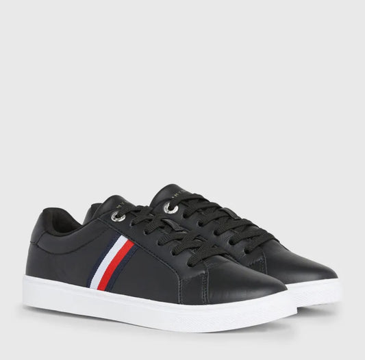 Tenis negros Tommy niño niña