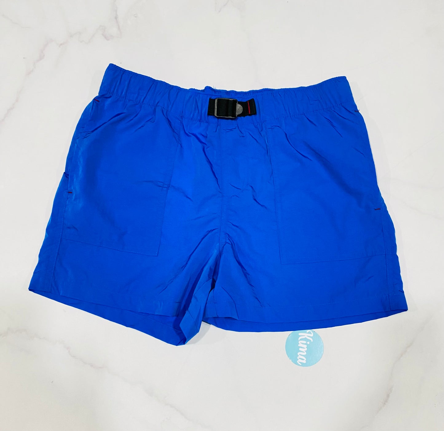 Calzoneta Short traje de baño azul  nino