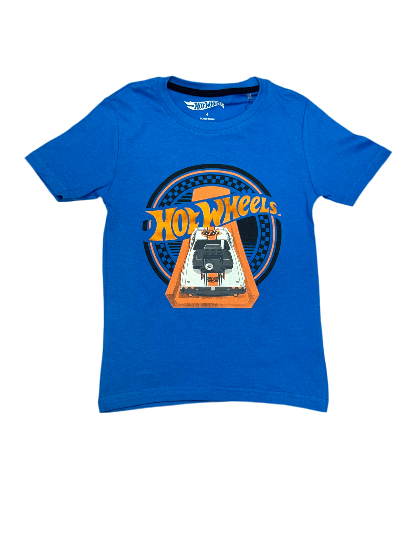 Camisa azul oscuro niño Hotwheels Disney HW-91425