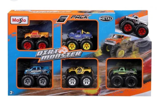 Juguete 6 carros maisto niño