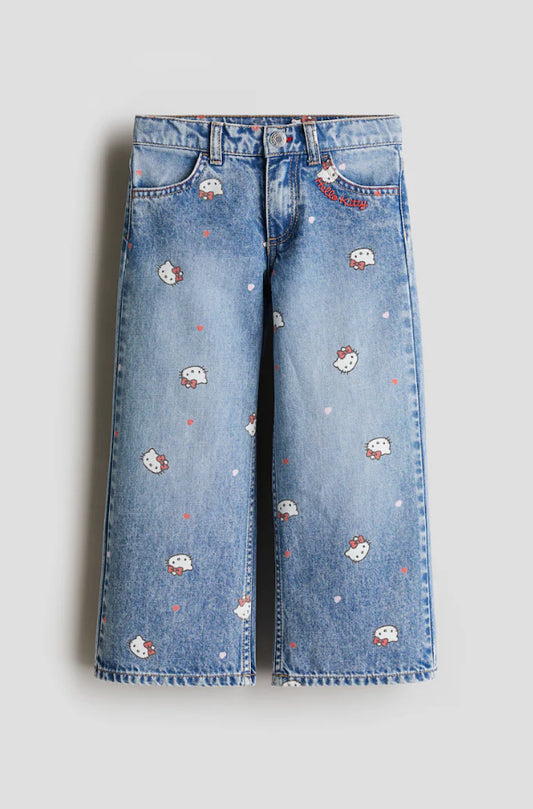 Pantalón jeans Hello Ketty  niña H&M