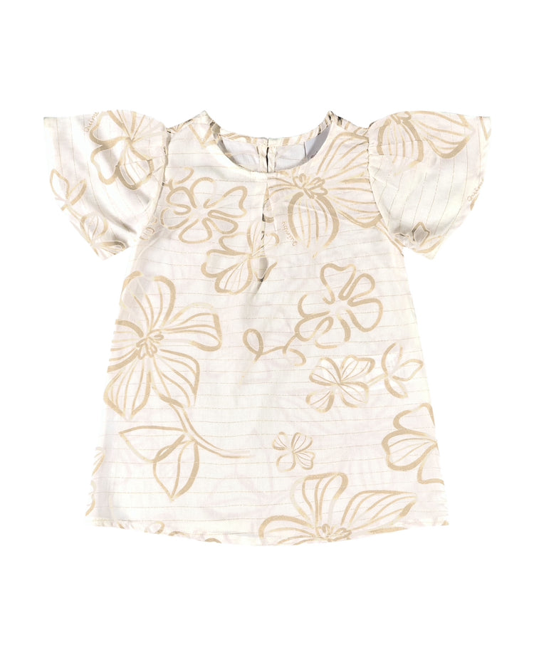 Vestido blanco flores beige quimbybaby bebe niña 34147_151218