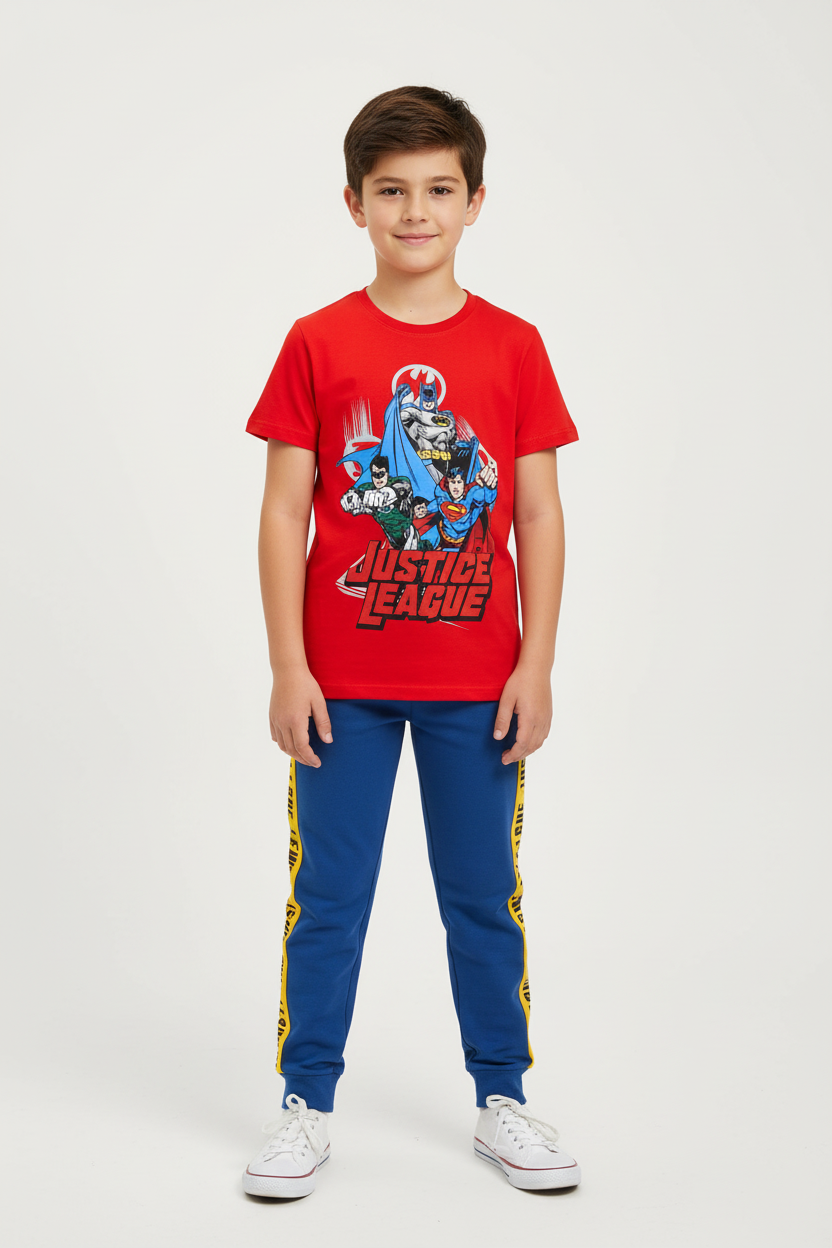 Set conjunto 2 piezas niño batman rojo C9-JL-1016N 590490 promo