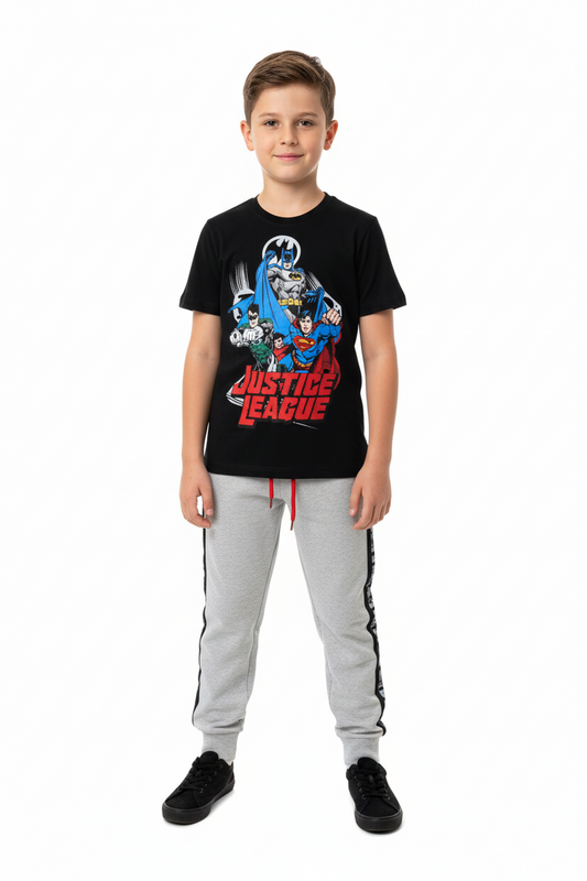 Set conjunto 2 piezas niño batman negro C9-JL-1016N 590490