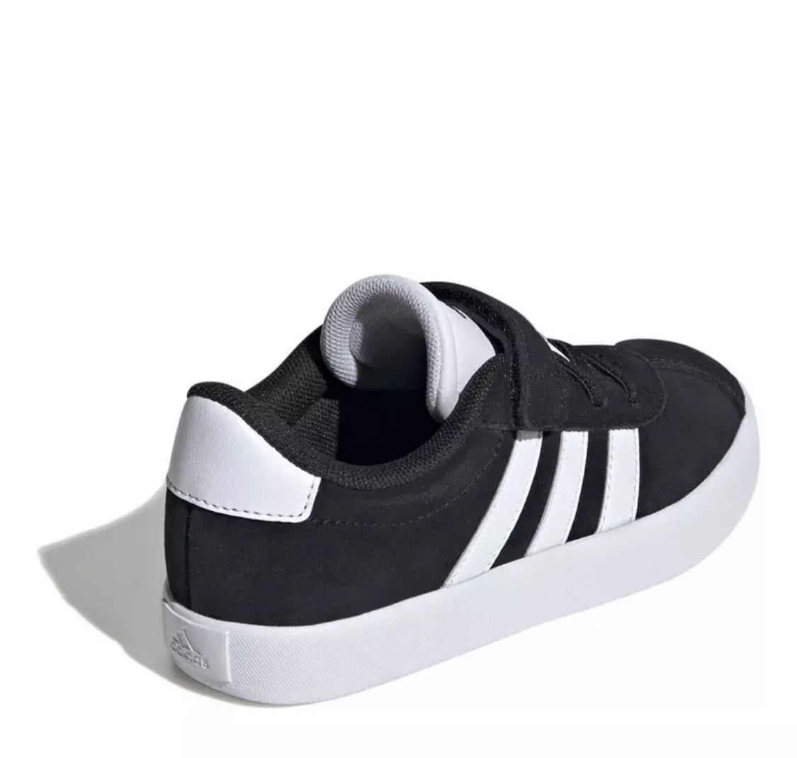 Tenis negros adidas niño niña