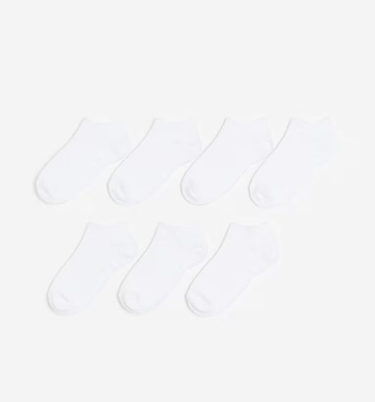 Calcetines blancos H&M 7 pares 1209081