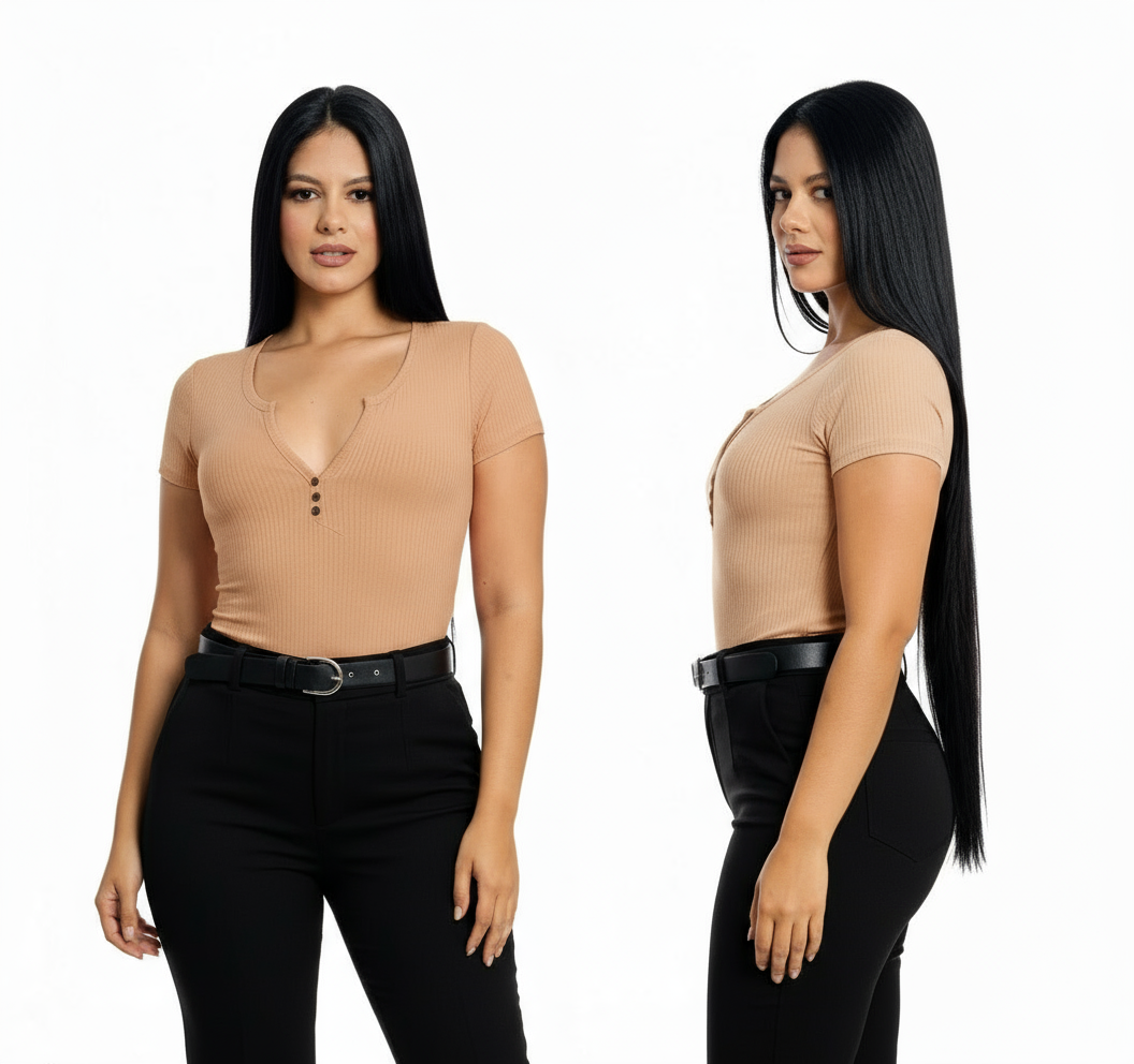 Camisa dama blusa CTD1170-1 390290 beige