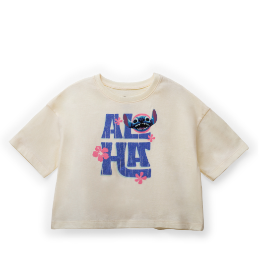 Camisa blusa Stitch Aloha niña St Jacks 2030200001
