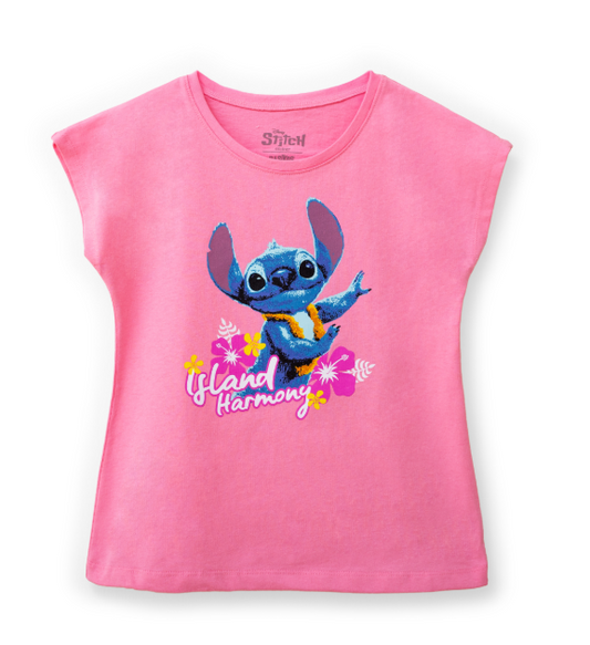 Camisa Blusa para niña Stitch Paraiso St Jacks 2030200302
