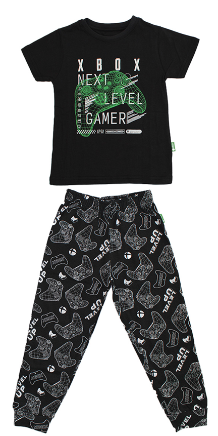 Pijama negra Xbox niño Tinytots 2790