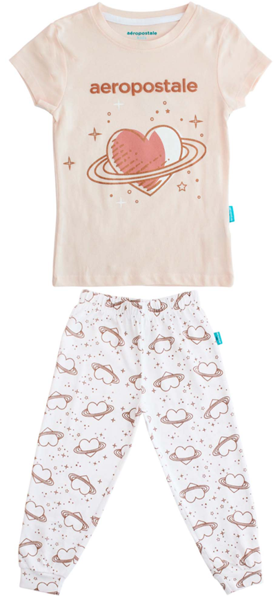 Pijama beige niña aeropostale Tinytots 3155