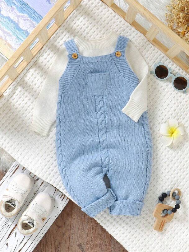 Overall azul celeste bebe niño sa2409195682615556
