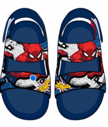 Sandalias crocs azul oscuro niño Spiderman M8-SP-Z153N 390345