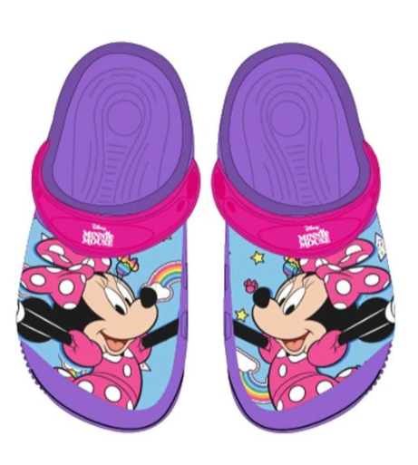 Sandalias moradas niña Minnie crocs D8-MI-86CR-1 390345