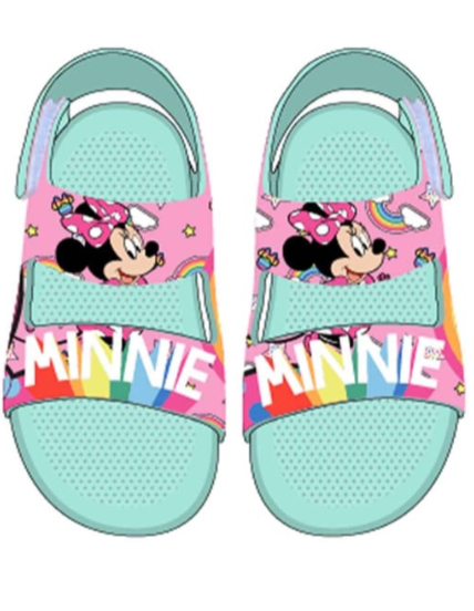 Sandalias verdes niña Minnie D8-MI-Z153D 390345