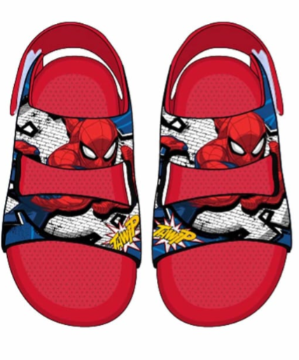 Sandalias crocs rojas niño Spiderman M8-SP-Z153N 390345