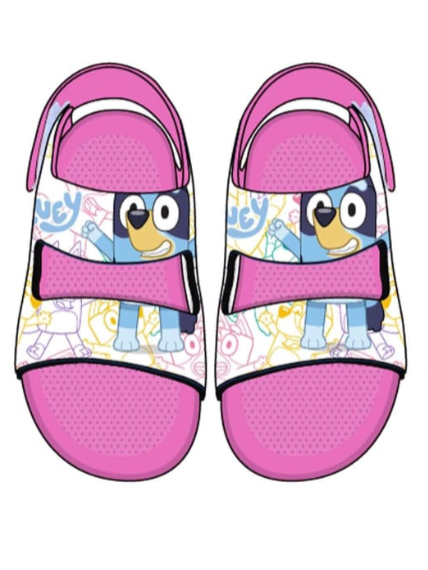 Sandalias crocs rosadas niña Bluey D8-BLU-Z153D 390345