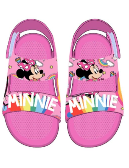 Sandalias rosadas bebe niña Minnie D8-MI-Z153D 390345