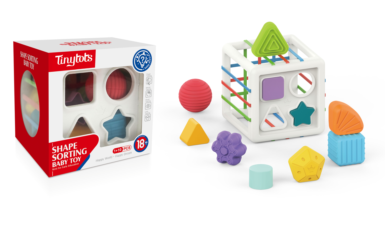Juguete bebe niño niña clasificador de formas Tinytots HE0211