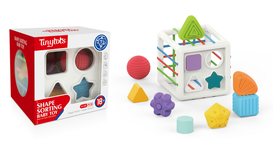 Juguete bebe niño niña clasificador de formas Tinytots HE0211