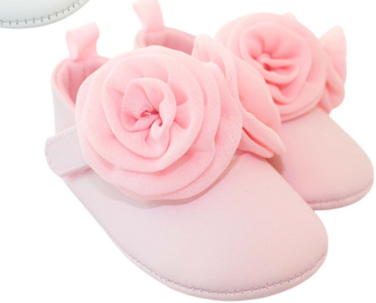 Zapatillas rosadas chongo bebe niña Tinytots TGDSF1048-ICC