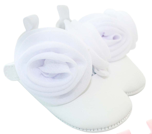 Zapatillas blanco chongo bebe niña Tinytots TGDSF1048-ICC