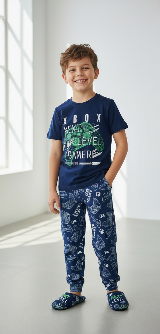 Pijama azul Xbox niño Tinytots 2790
